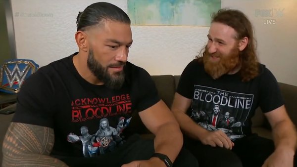 Roman Reigns Sami Zayn