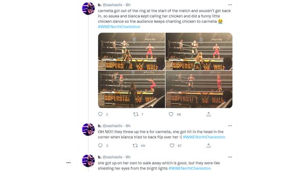 Carmella Injury