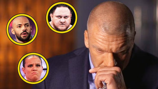 Triple H Samoa Joe Ricochet Shayna Baszler