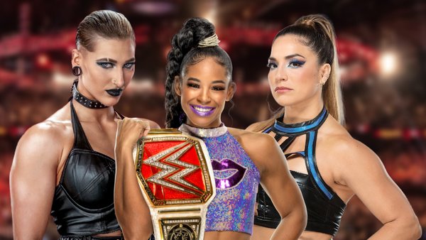 Rhea Ripley Raquel Rodriguez Bianca Belair