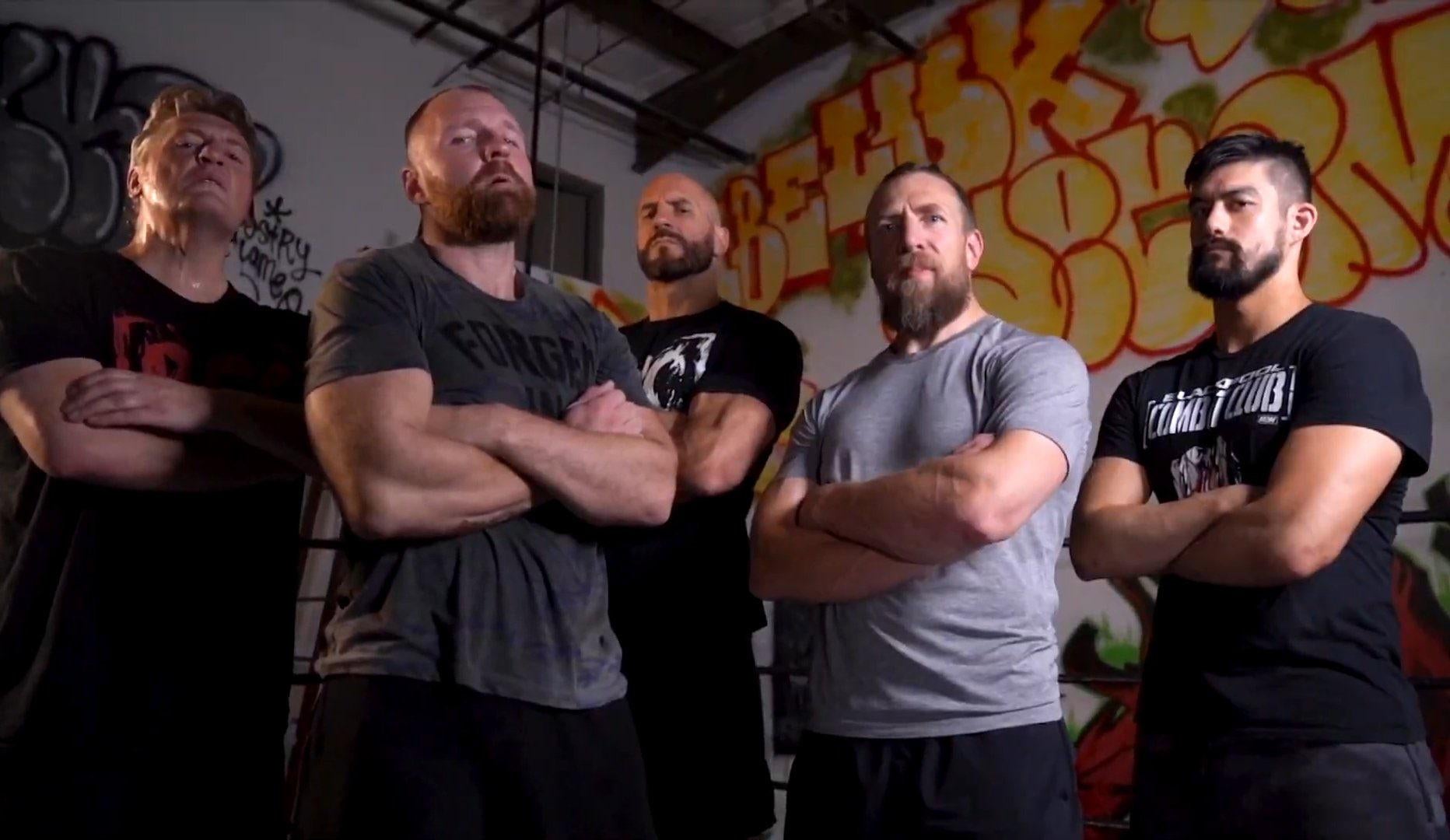 Blackpool Combat Club William Regal Jon Moxley Claudio Castagnoli Bryan Danielson Wheeler YUTA