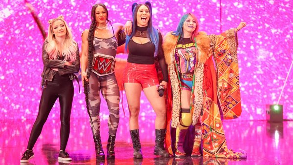 Bianca Belair's WarGames team