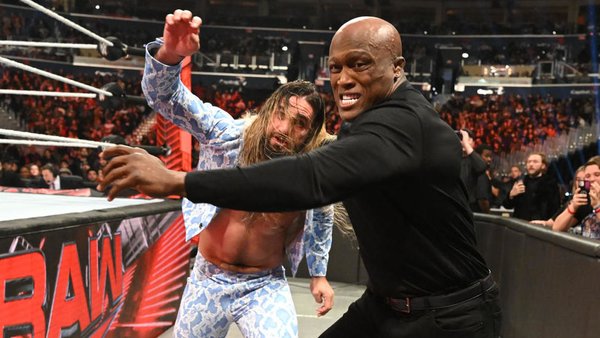 Seth Rollins Bobby Lashley