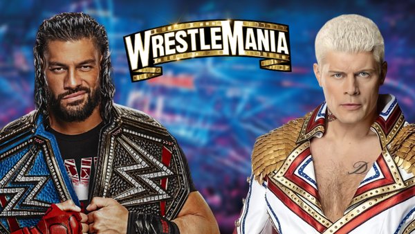 WWE WrestleMania 39 Roman Reigns Cody Rhodes