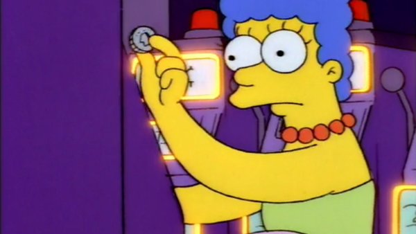 Marge Simpson Gambling