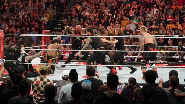Raw roster brawl