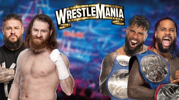 WWE WrestleMania 39 Kevin Owens Sami Zayn The Usos