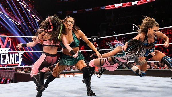 NXT Vengeance Day 2023 Kianna James Fallon Henley Kayden Carter Katana Chance