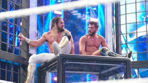 WWE Elimination Chamber 2023 Seth Rollins Johnny Gargano