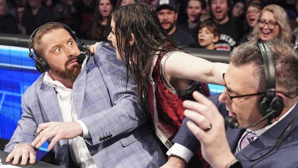 Nikki Cross Michael Cole Wade Barrett