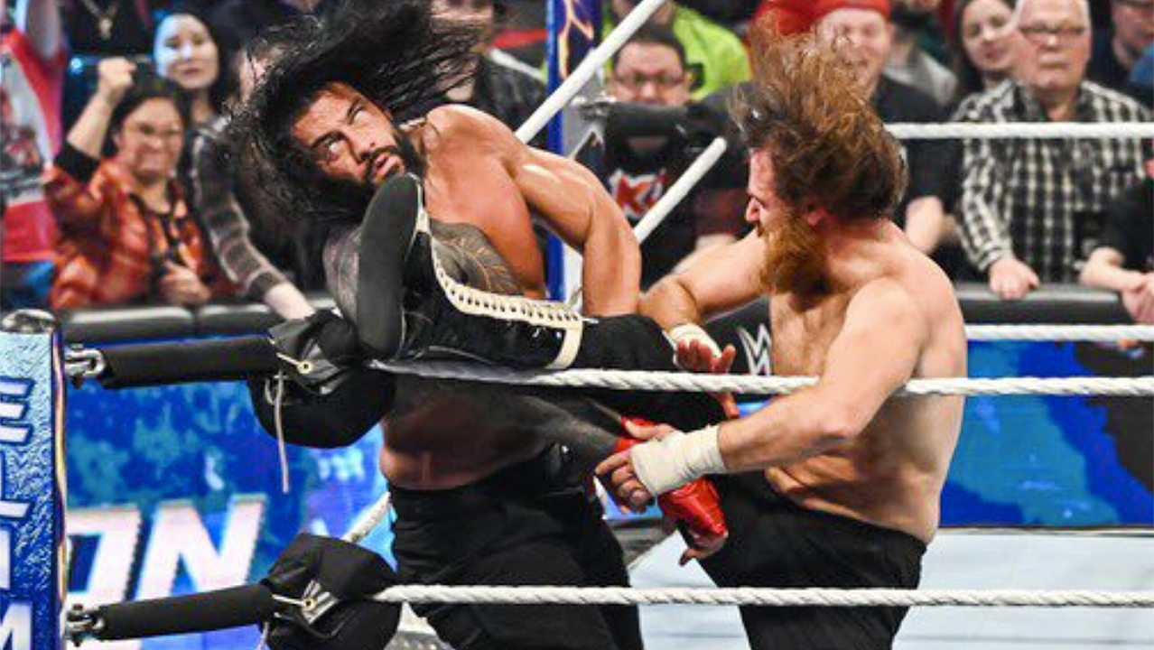 Sami Zayn Roman Reigns