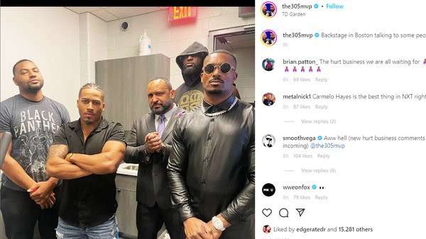 Street Profits Carmelo Hayes Omos MVP