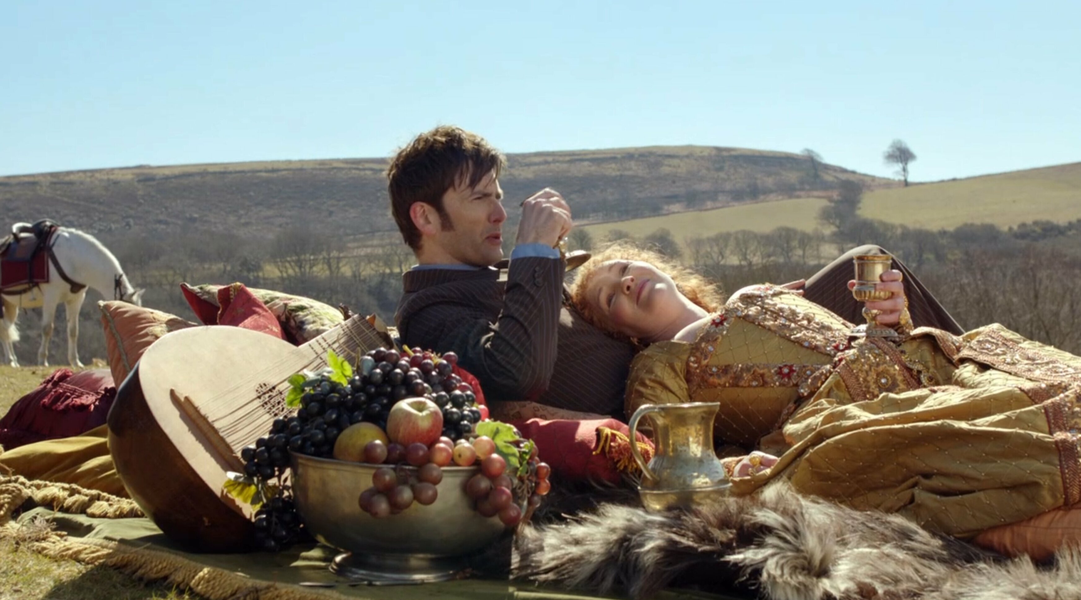 Doctor Who The Day of the Doctor Tenth Doctor Queen Elizabeth