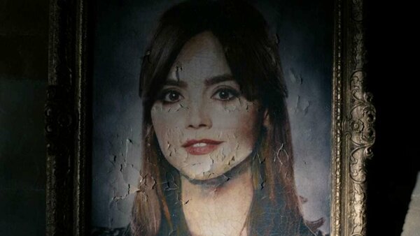 Doctor Who Heaven Sent Clara painting