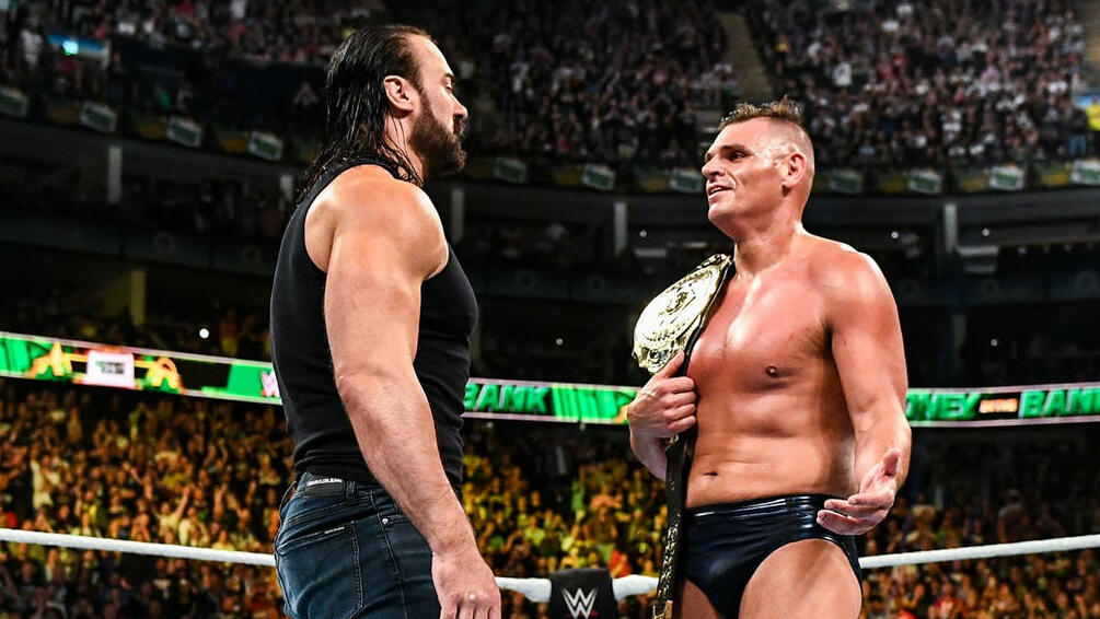 WWE Money In The Bank 2023 Drew McIntyre GUNTHER