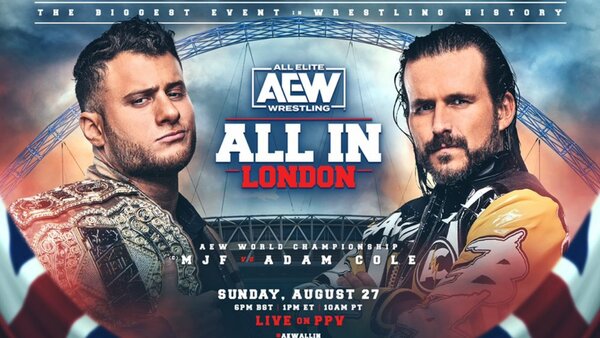 AEW All In 2023 London MJF Adam Cole