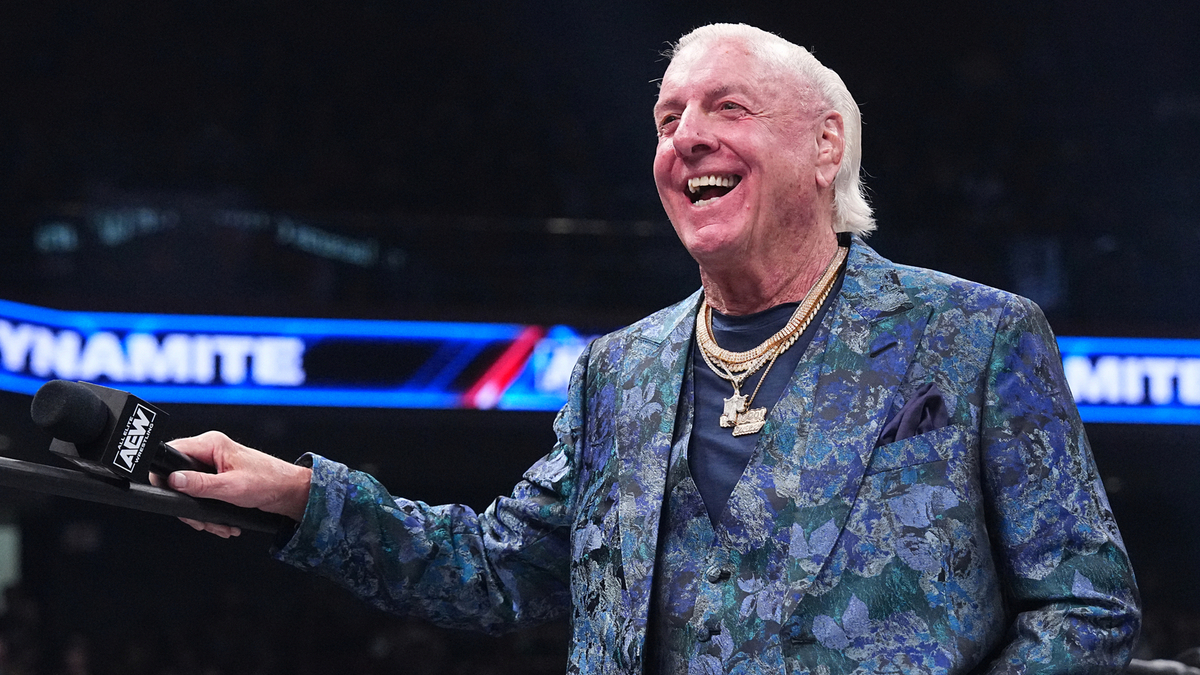 AEW Isn't Paying (Most Of?) Ric Flair's Salary