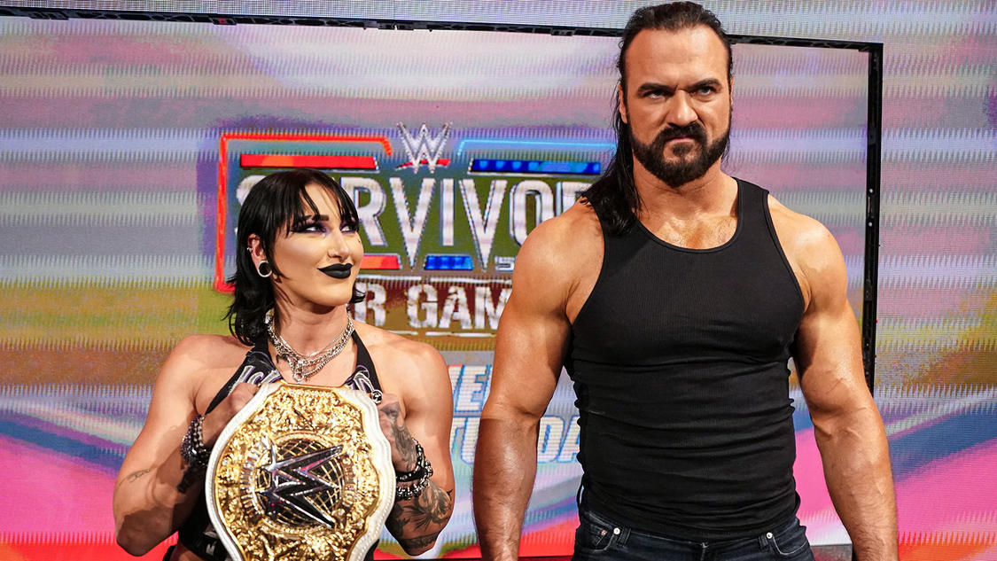 Rhea Ripley Drew McIntyre