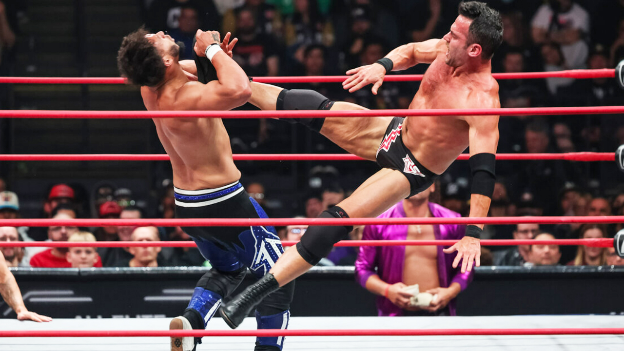 AEW Collision Darius Martin Roderick Strong