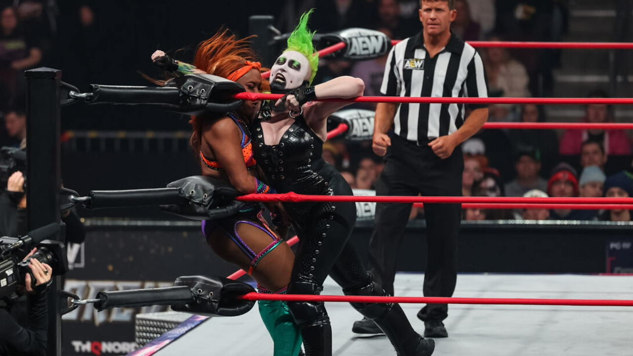 AEW Collision Kiera Hogan Abadon