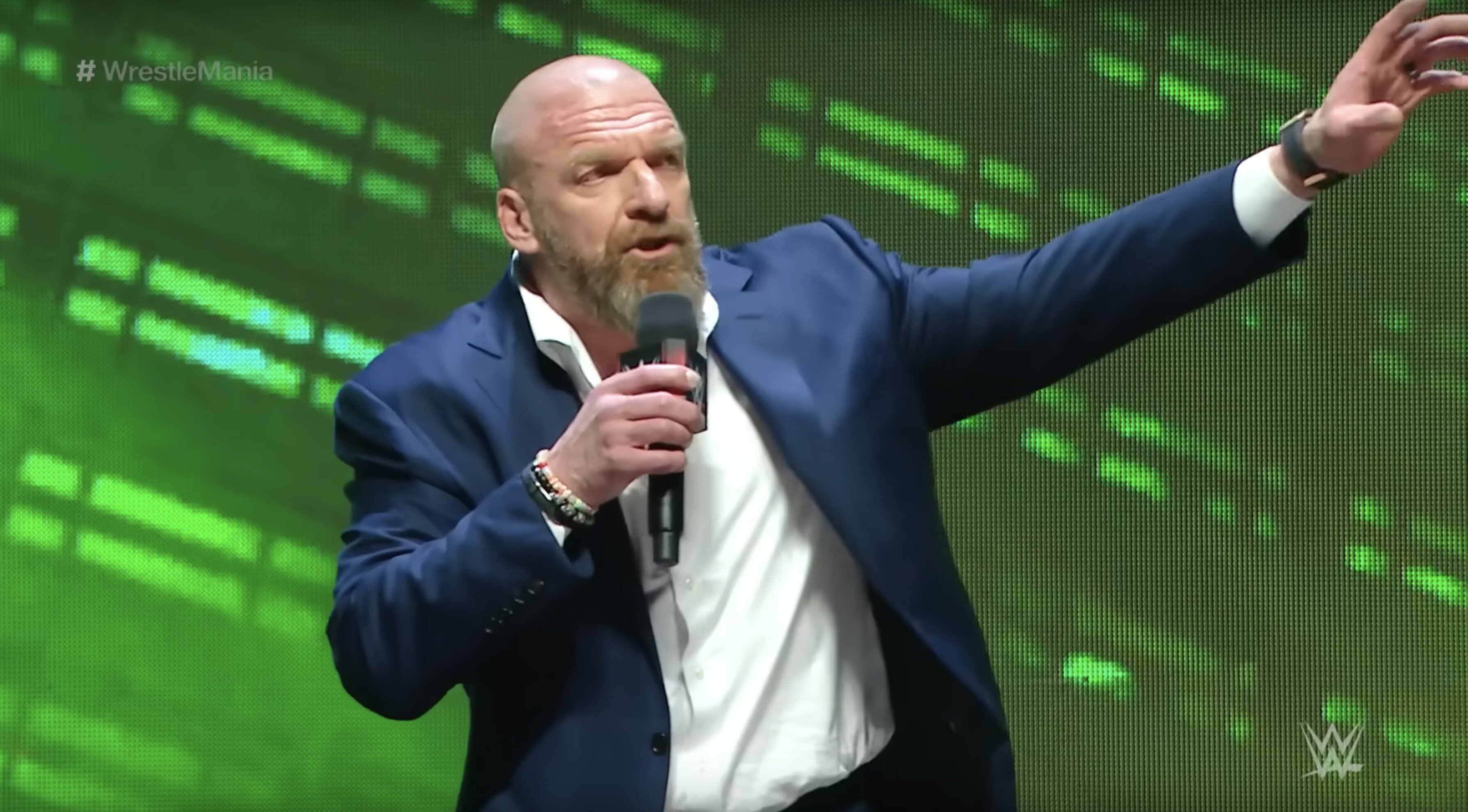 WWE WrestleMania 40 Kickoff Triple H