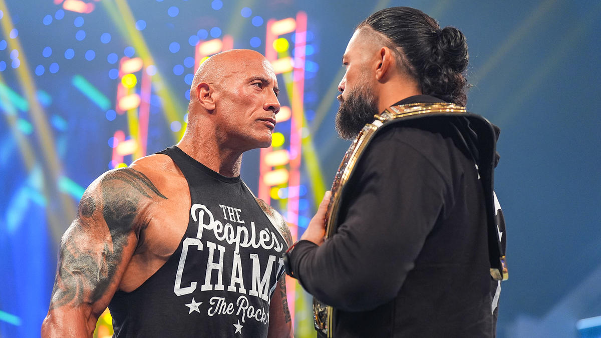 The Rock Roman Reigns
