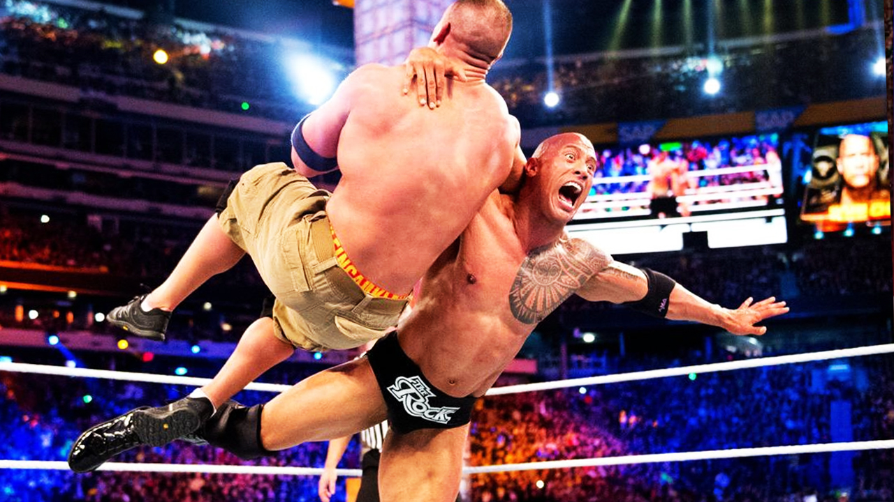 WWE WrestleMania 29 John Cena The Rock