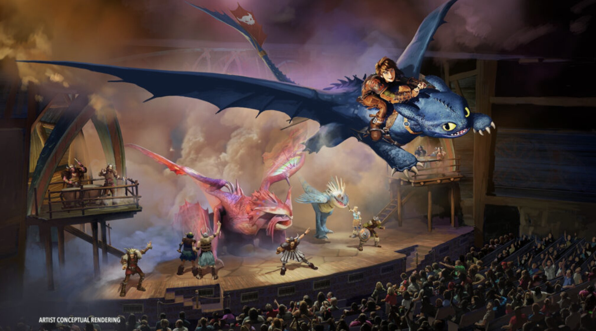 Universal orlando resort epic universe how to train your dragon