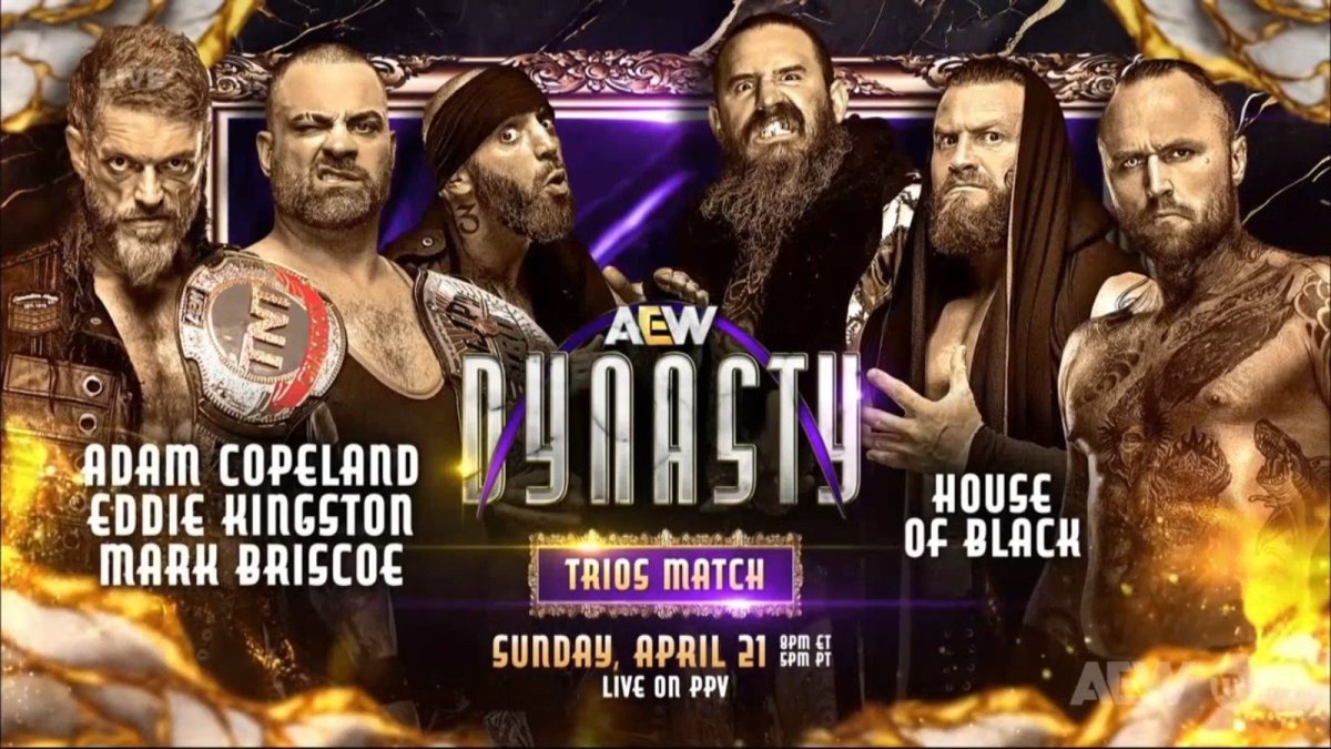 AEW Dynasty 2024 Adam Copeland Eddie Kingston Mark Briscoe House Of Black
