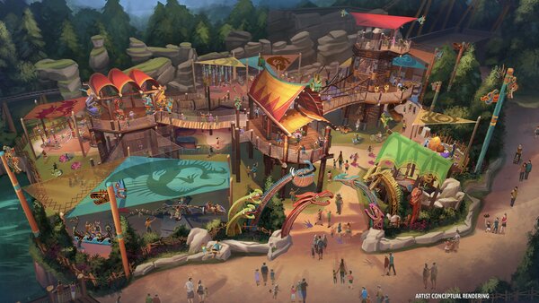 Universal Orlando Resort Epic Universe How to train Your dragon