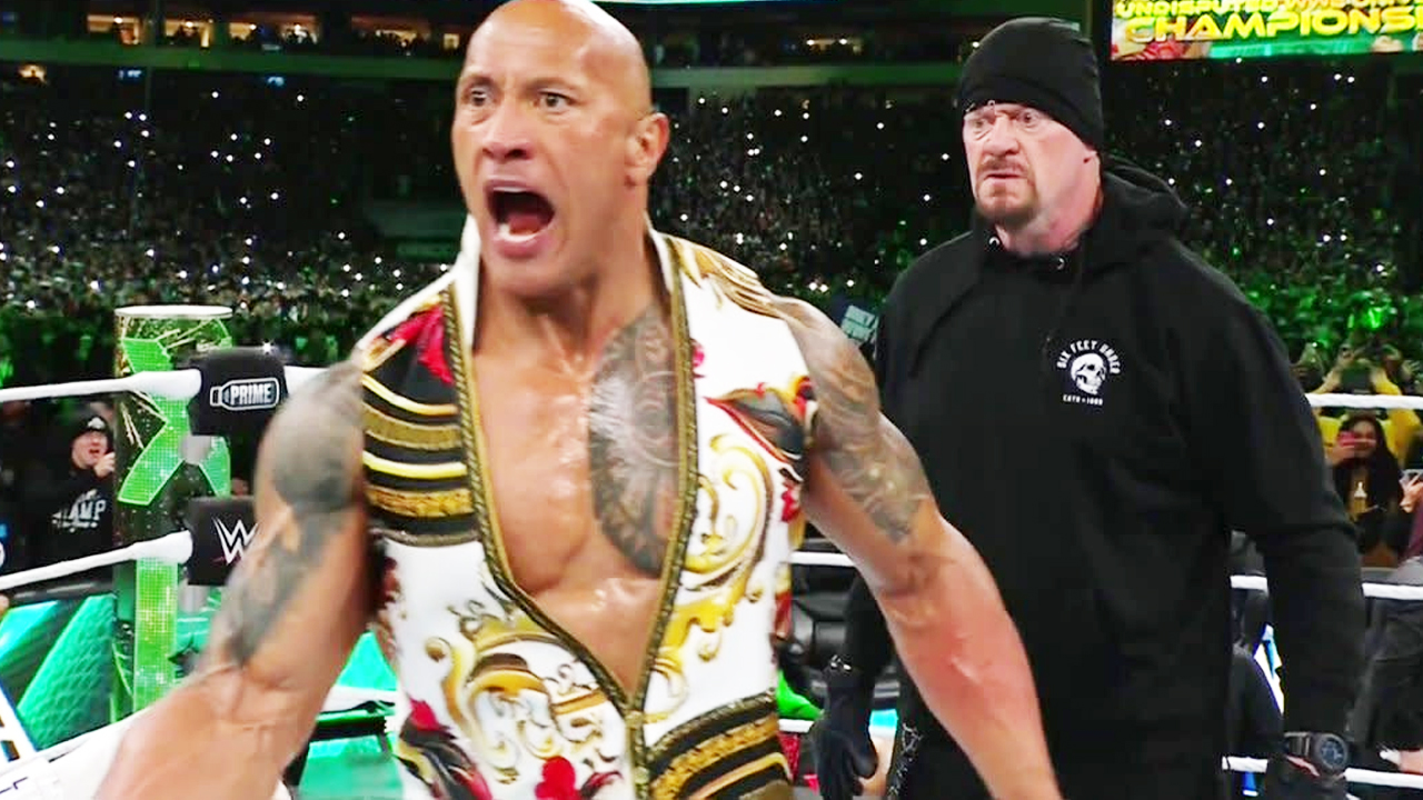 WWE WrestleMania XL The Rock Undertaker