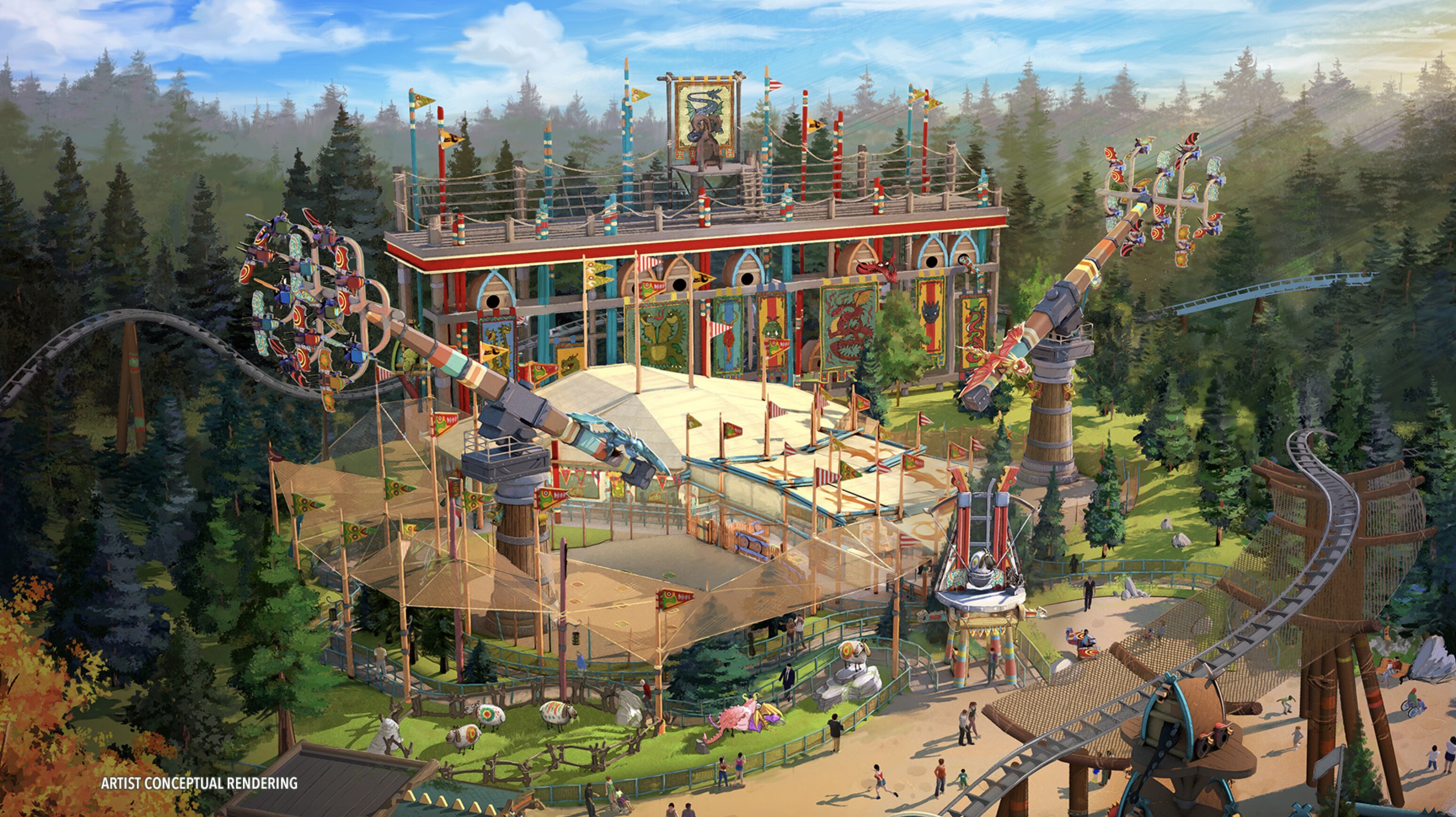 Universal Orlando Resort Epic Universe Dragon Racer’s Rally