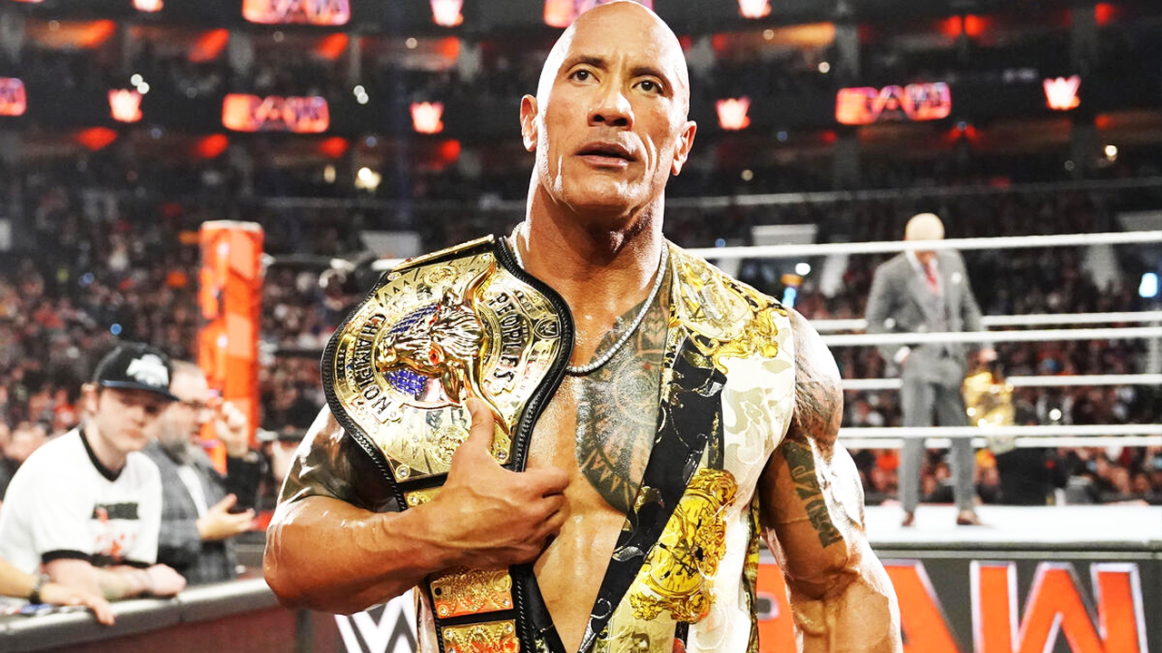 WWE Raw The Rock Cody Rhodes