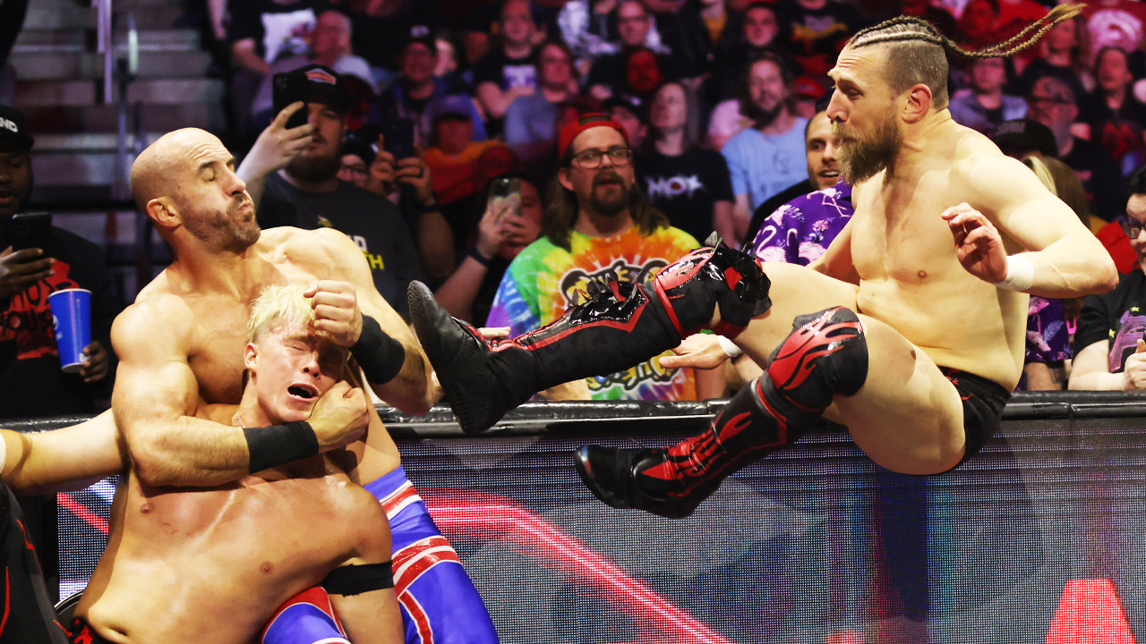 AEW Collision Claudio Castagnoli Bryan Danielson Kyle Fletcher