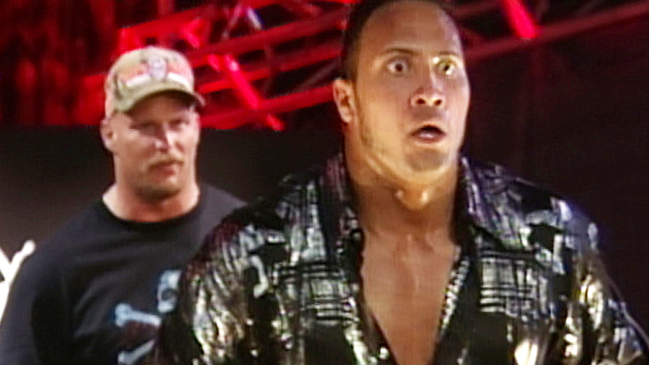 The Rock Steve Austin