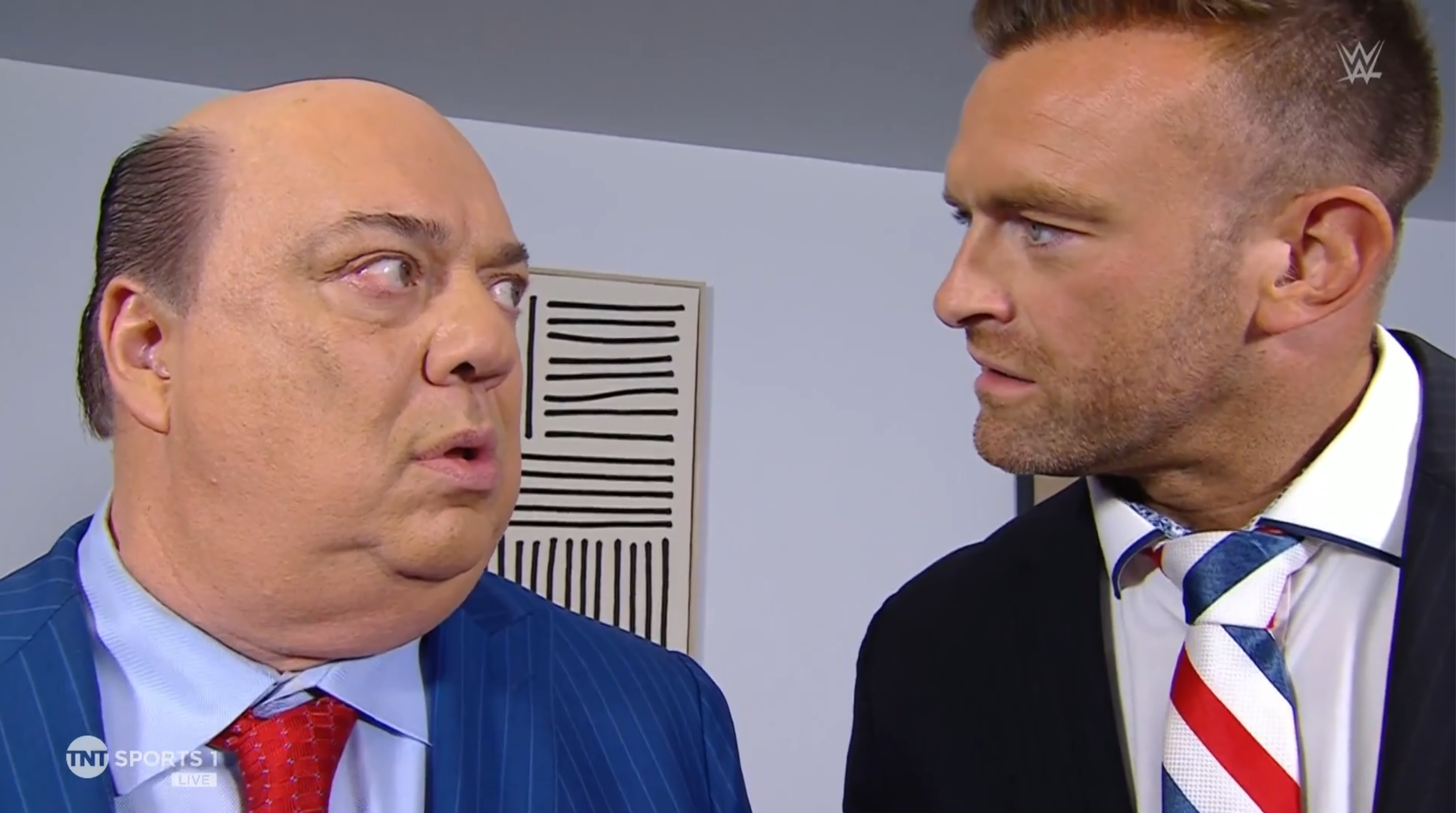 Paul Heyman Nick Aldis