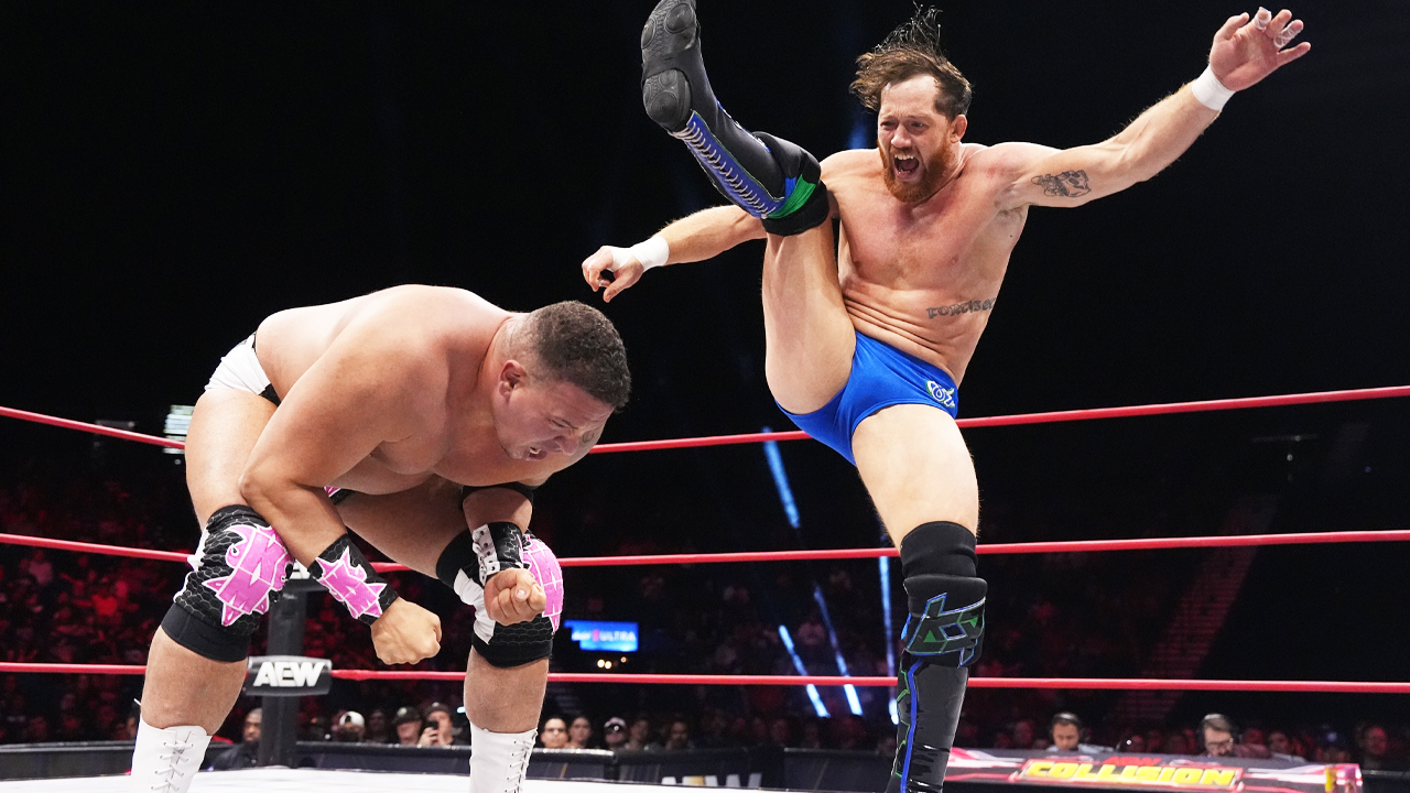 AEW Collision Kyle O'Reilly KM