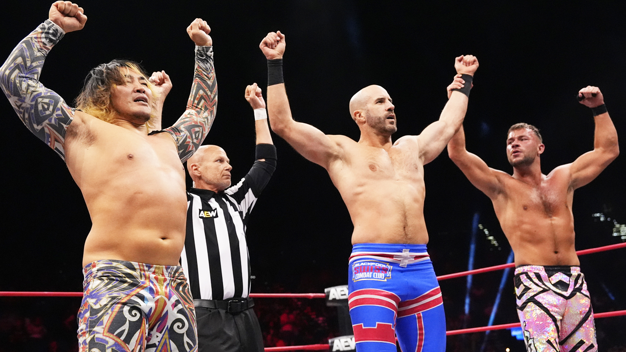 AEW Collision Hiroshi Tanahashi Claudio Castagnoli Daniel Garcia