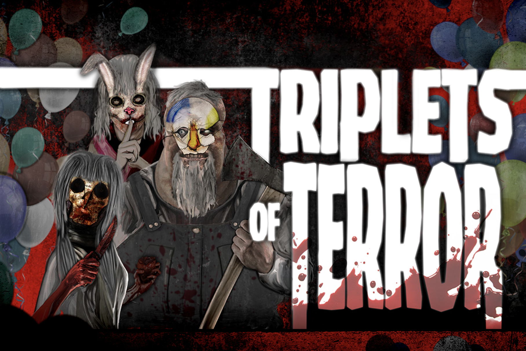 Universal Orlando Resort HHN Halloween Horror Nights Triplets of Terror