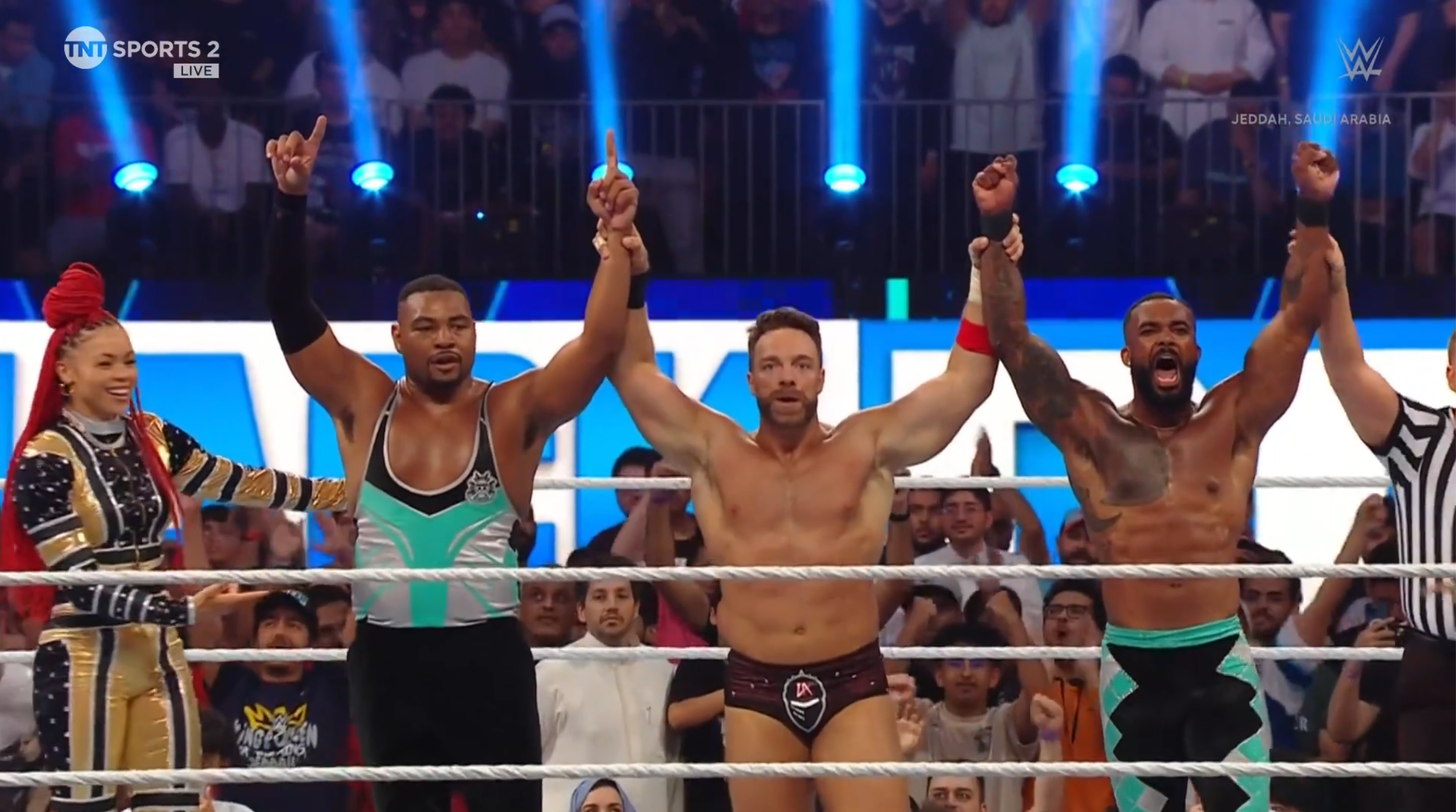 The Street Profits LA Knight B-FAB