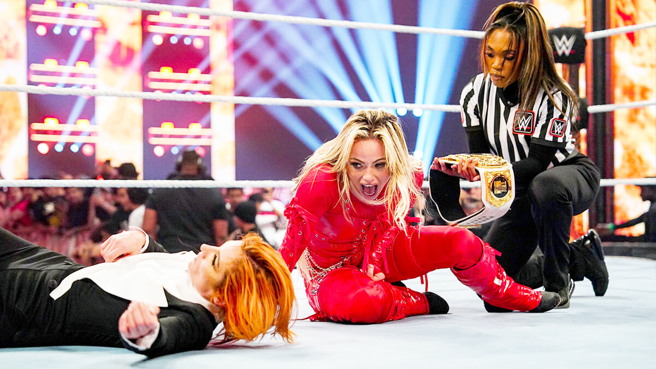 WWE king and Queen of the Ring 2024 Liv Morgan Becky Lynch
