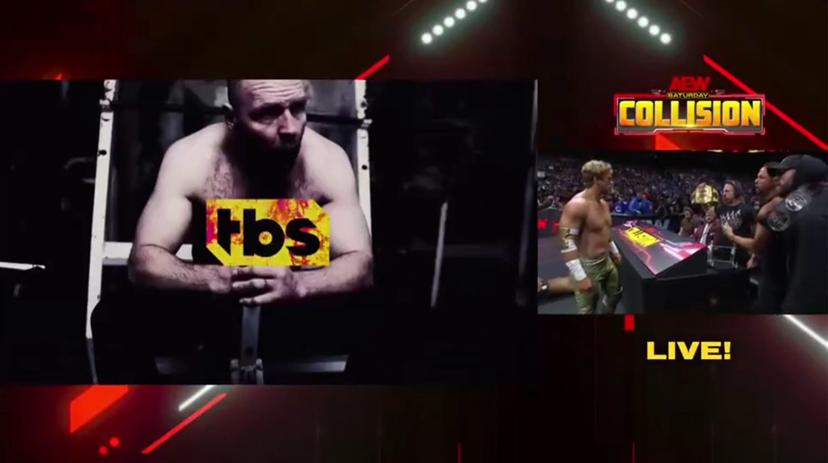 AEW Collision Picture-In-Picture