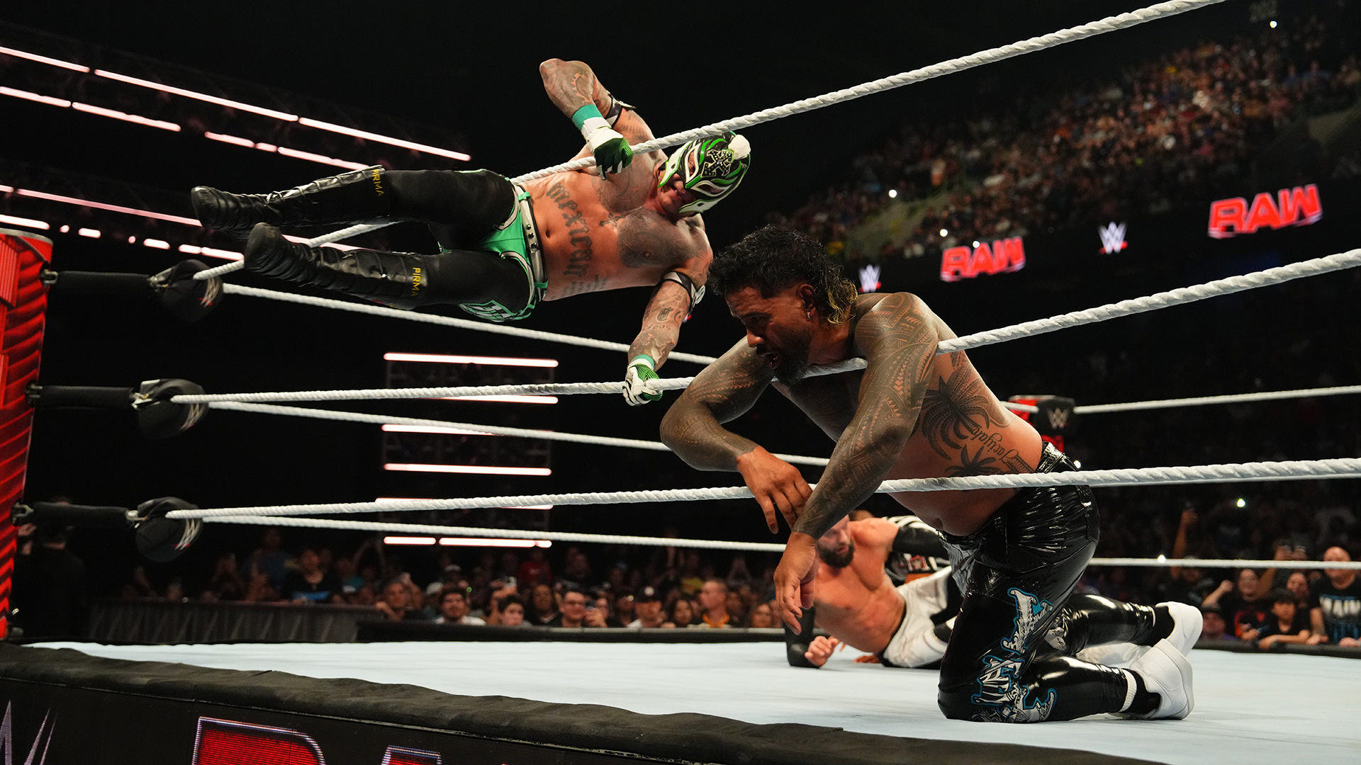 Jey Uso Rey Mysterio Finn Balor