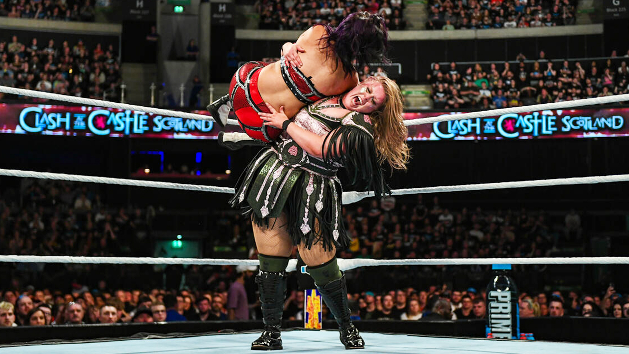 WWE Clash at the Castle 2024 Bayley Piper Niven