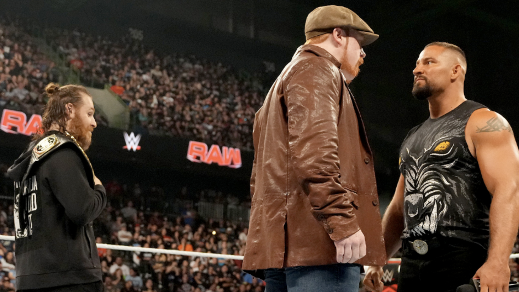 Sami Zayn Sheamus Bron Breakker