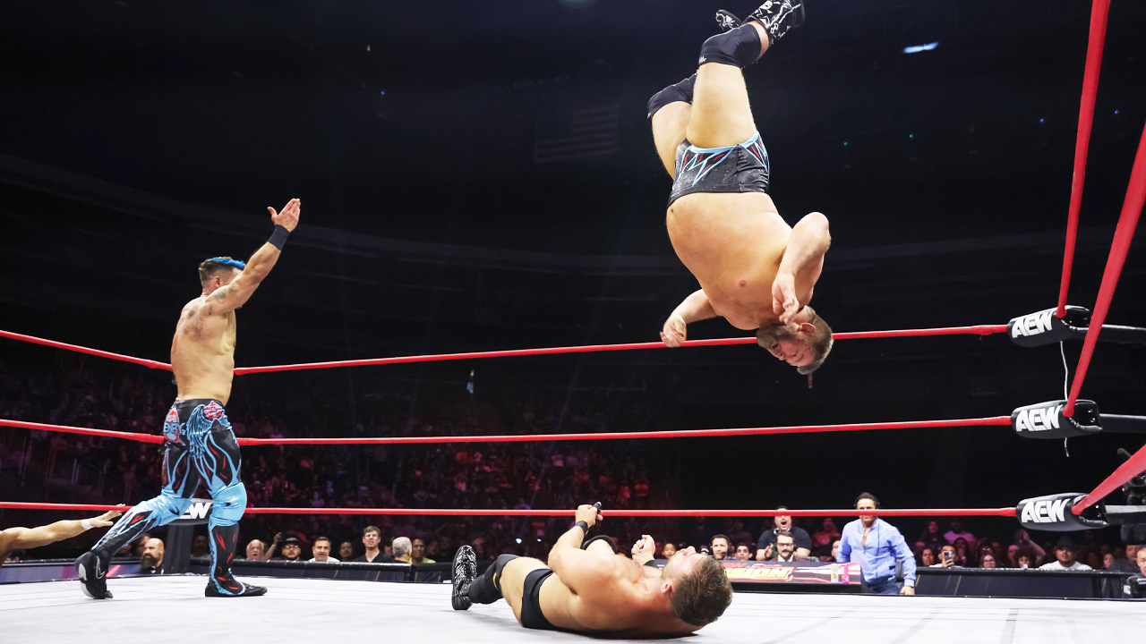 AEW Collision The WorkHorsemen Anthony Henry JD Drake Daniel Garcia