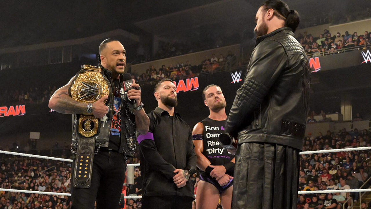 WWE Raw Judgment Day Drew McIntyre Damian Priest