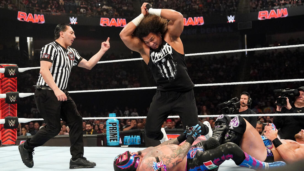 WWE Raw Carlito Rey Mysterio