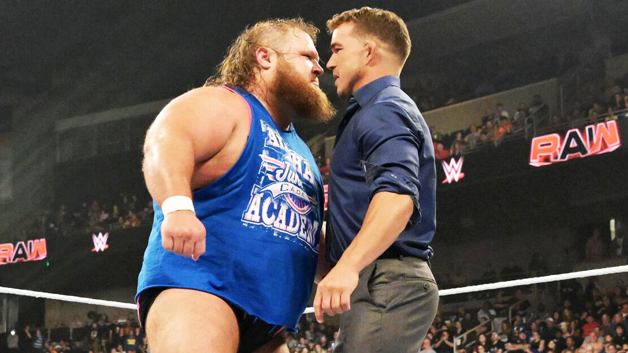 WWE Raw Otis Chad Gable