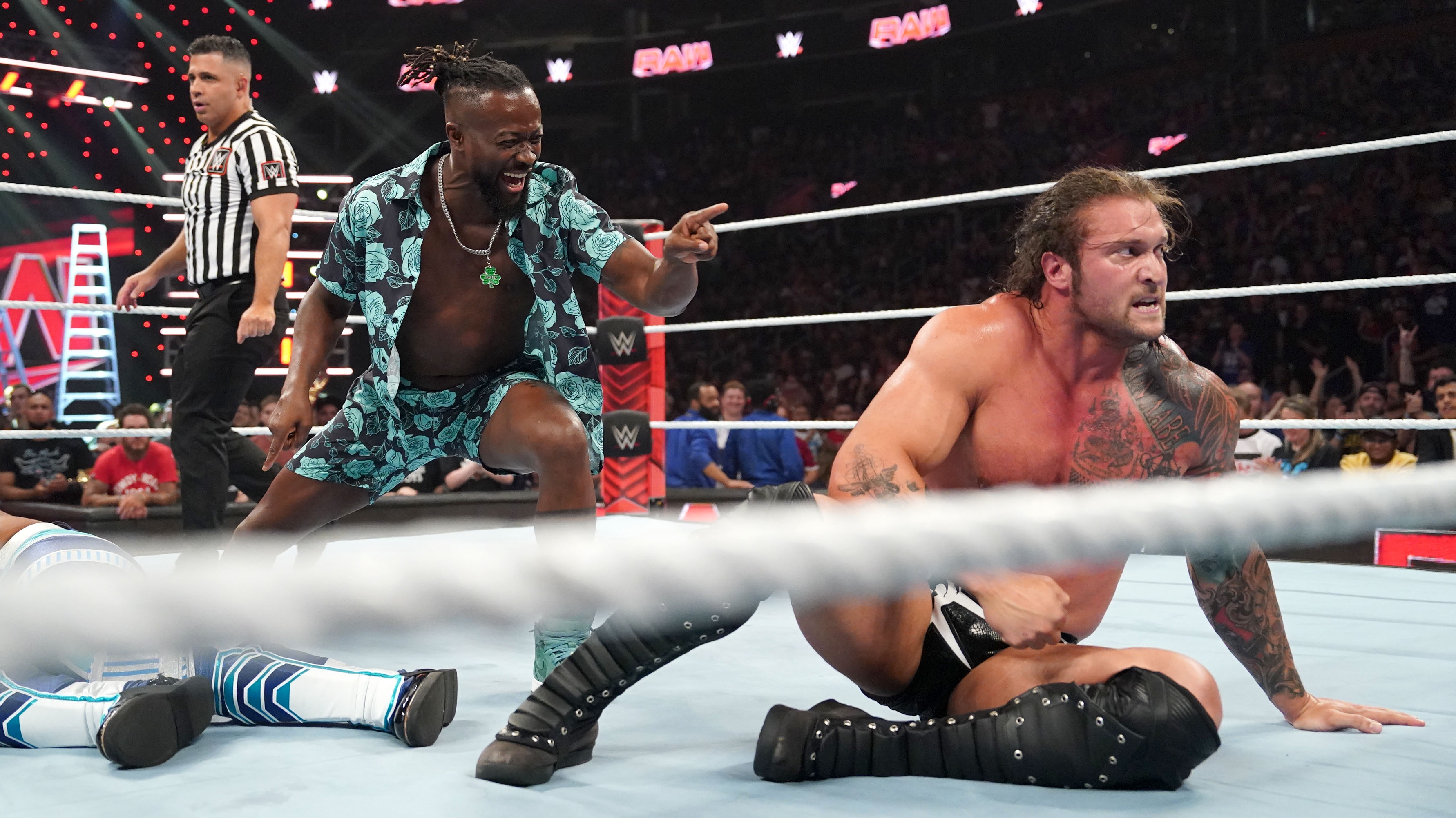 Karrion Kross Kofi Kingston Xavier Woods New Day
